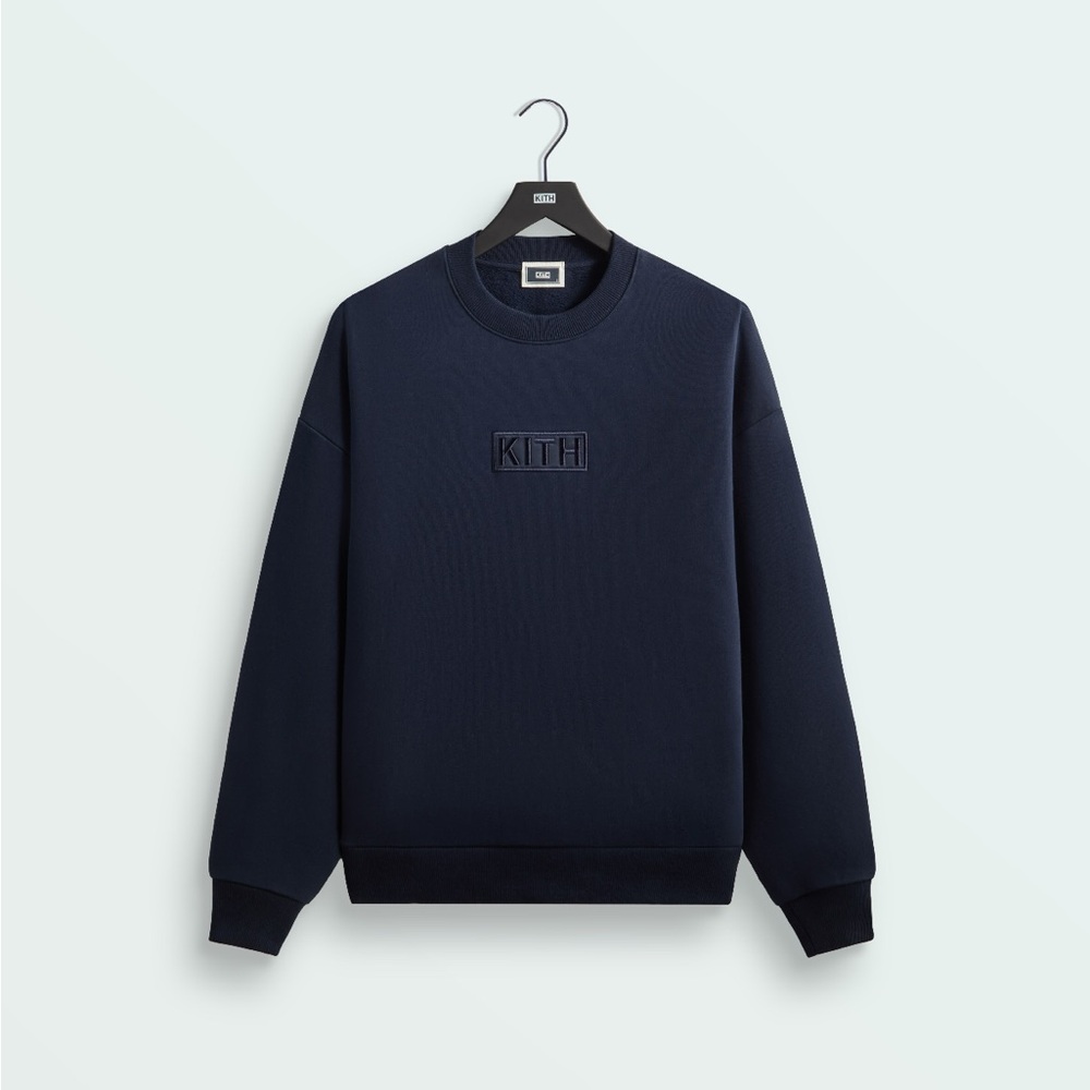 NWT Kith Navy Crewneck Sweater